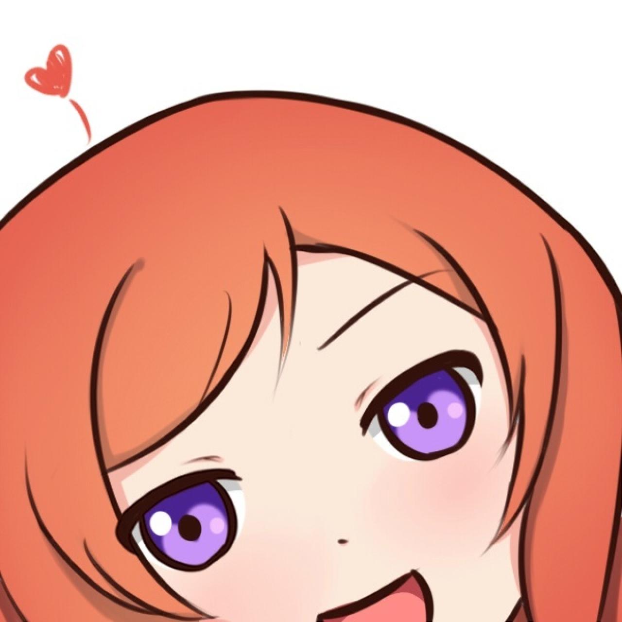 西木野真姬半边脸头像