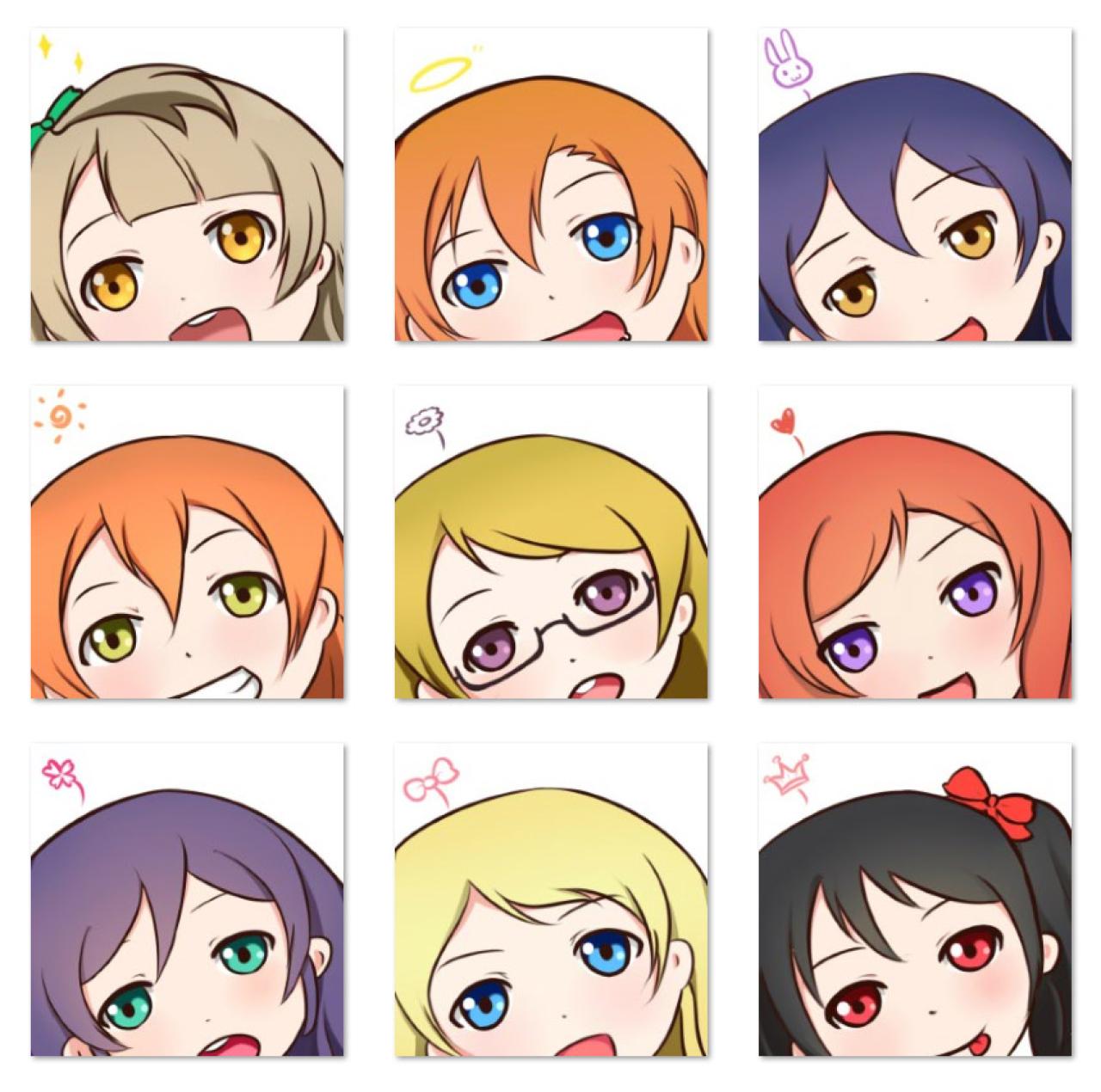 LoveLive半边脸头像 预览图