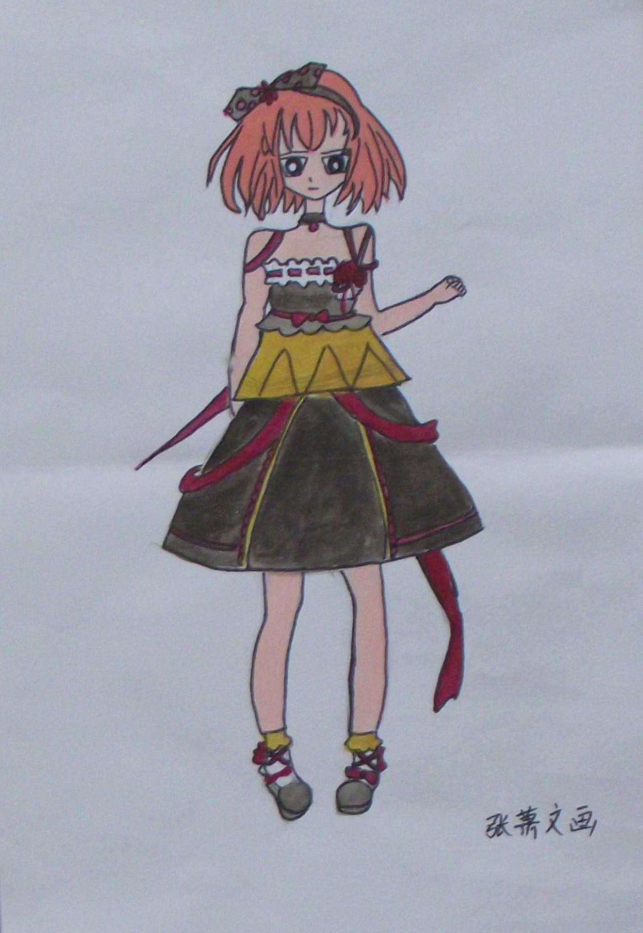 动漫卡通 张萧文画