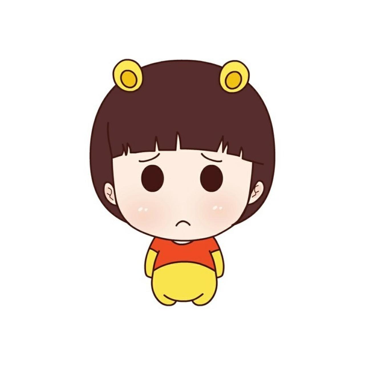 姐姐小熊维尼装呆萌头像