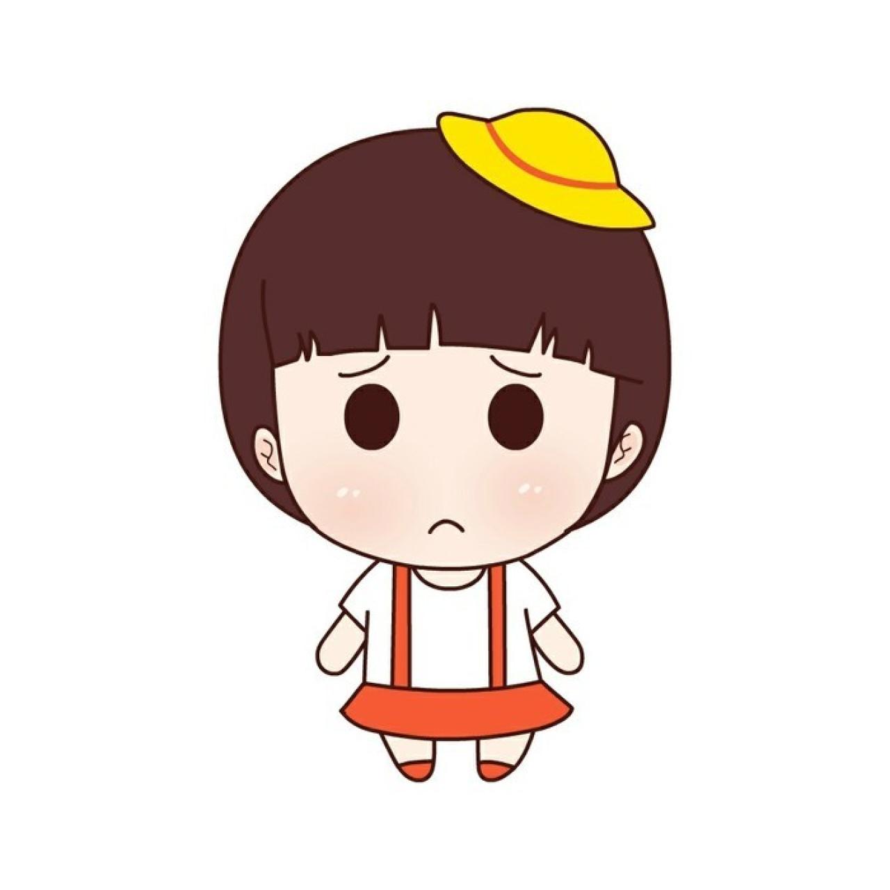 姐姐樱桃小丸子装呆萌头像