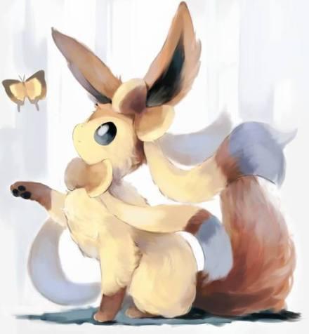 伊布仙子精灵进化型头像