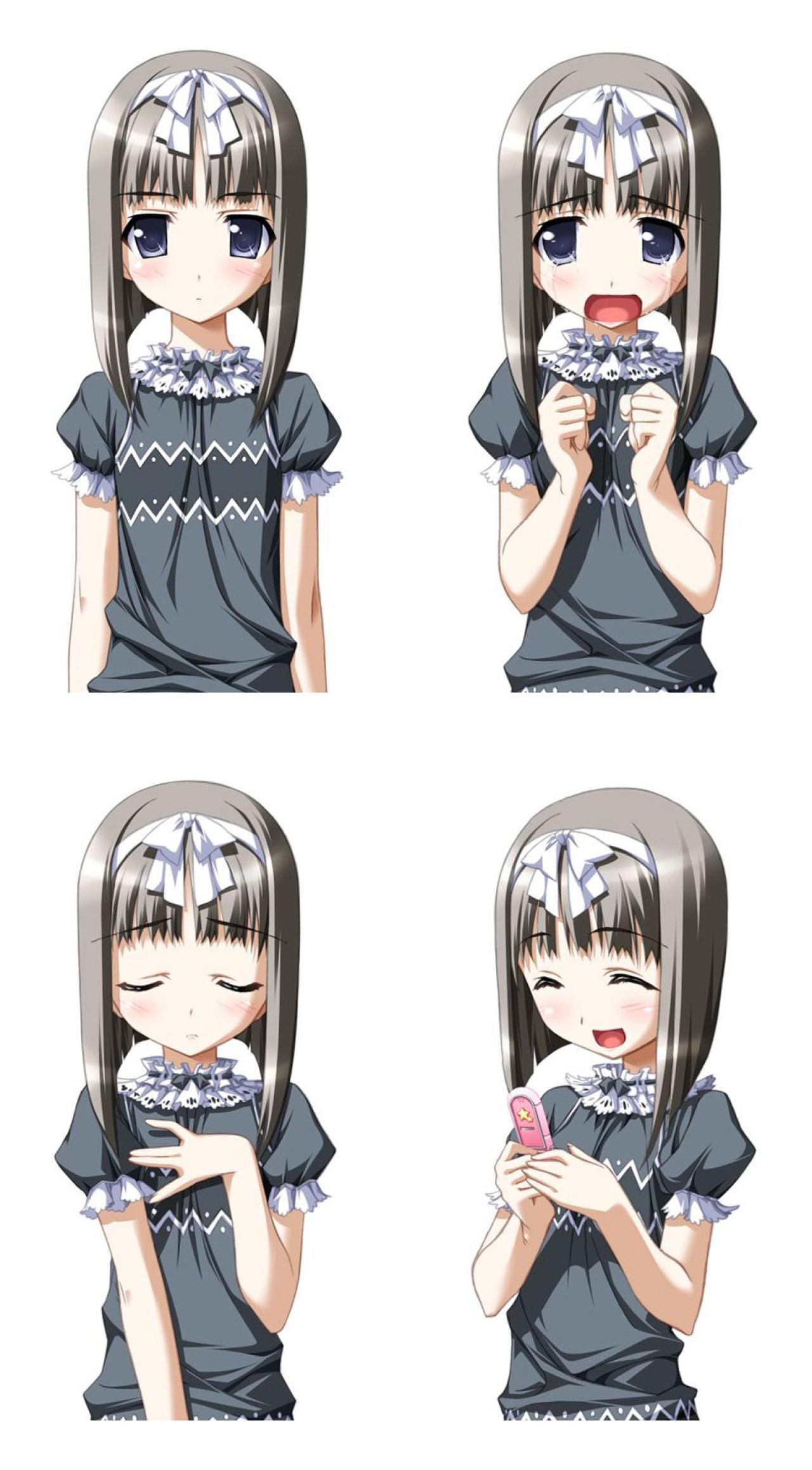 明日的七海和你相逢墨绿色束口套袖衫人物立绘 预览图