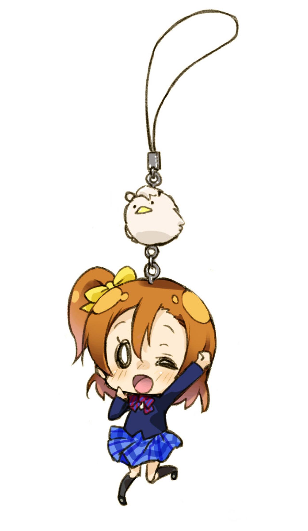 高坂穗乃果、小鸟手机链设计图
