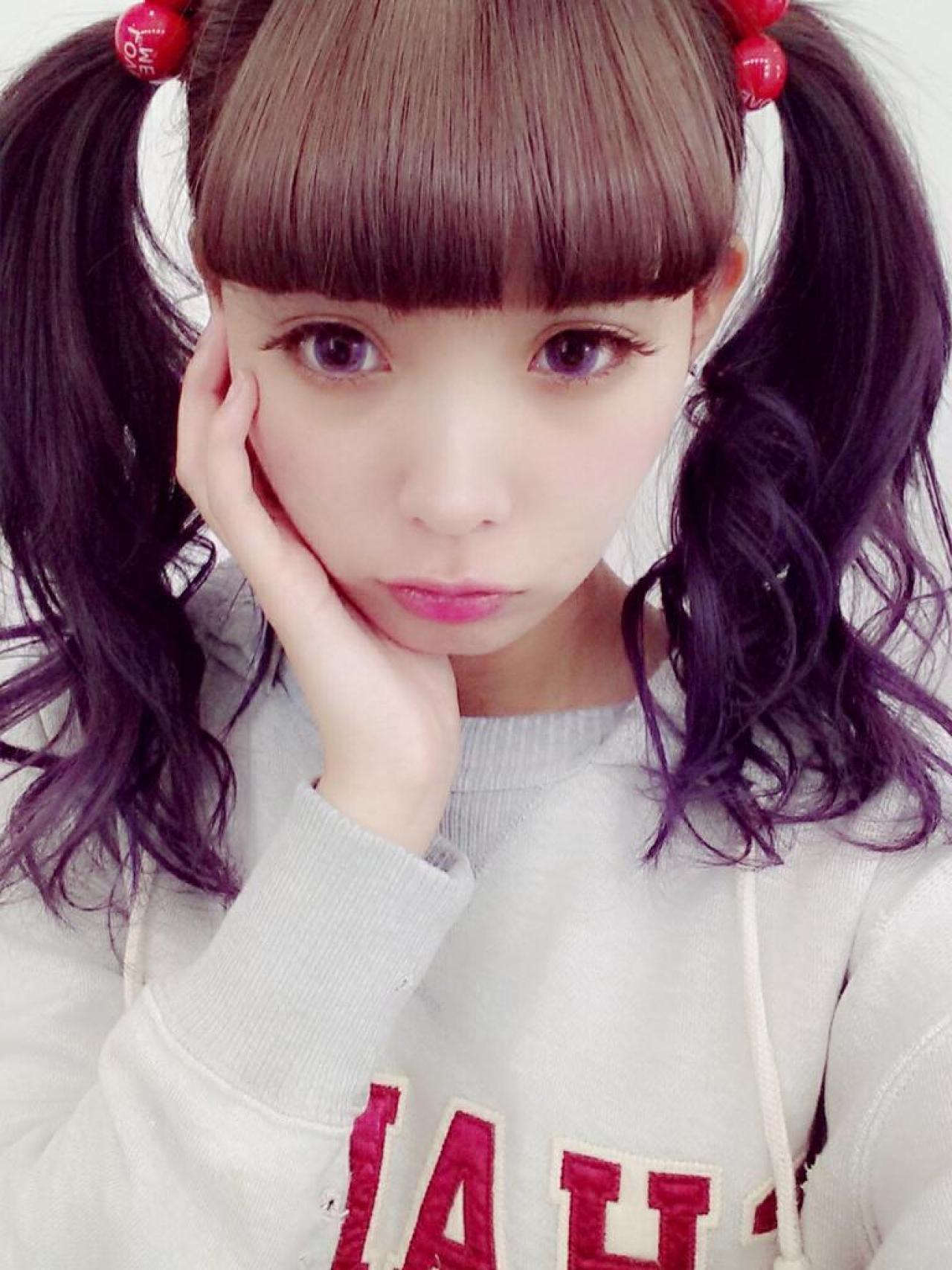 mim双马尾齐刘海儿自拍