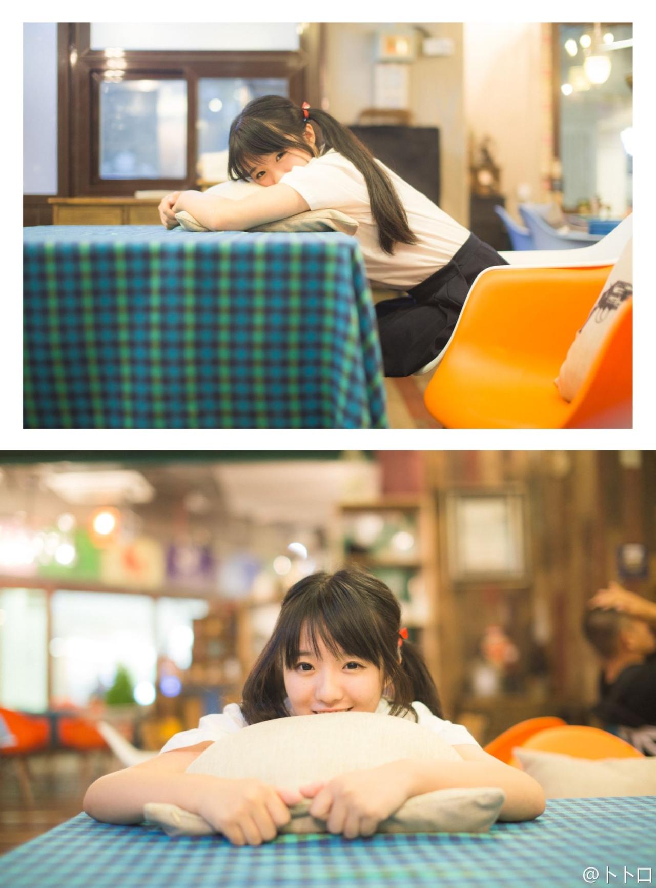 暴娇班长小陆离抱着垫子扒在桌子上