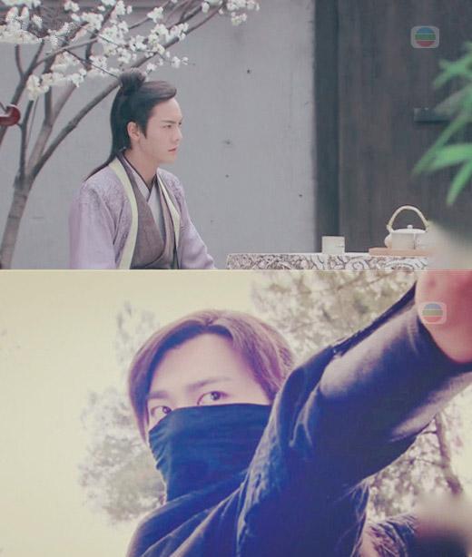 《古剑奇谭电视剧》大师兄（上）和魔教妖女（下）二人