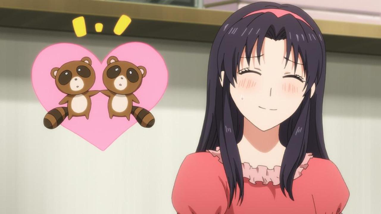 动漫中的两只狸猫君娃娃