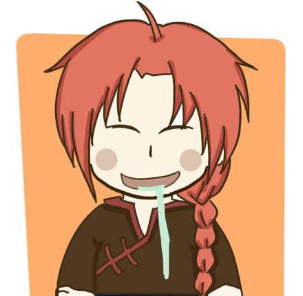 呆毛神威流口水萌头像