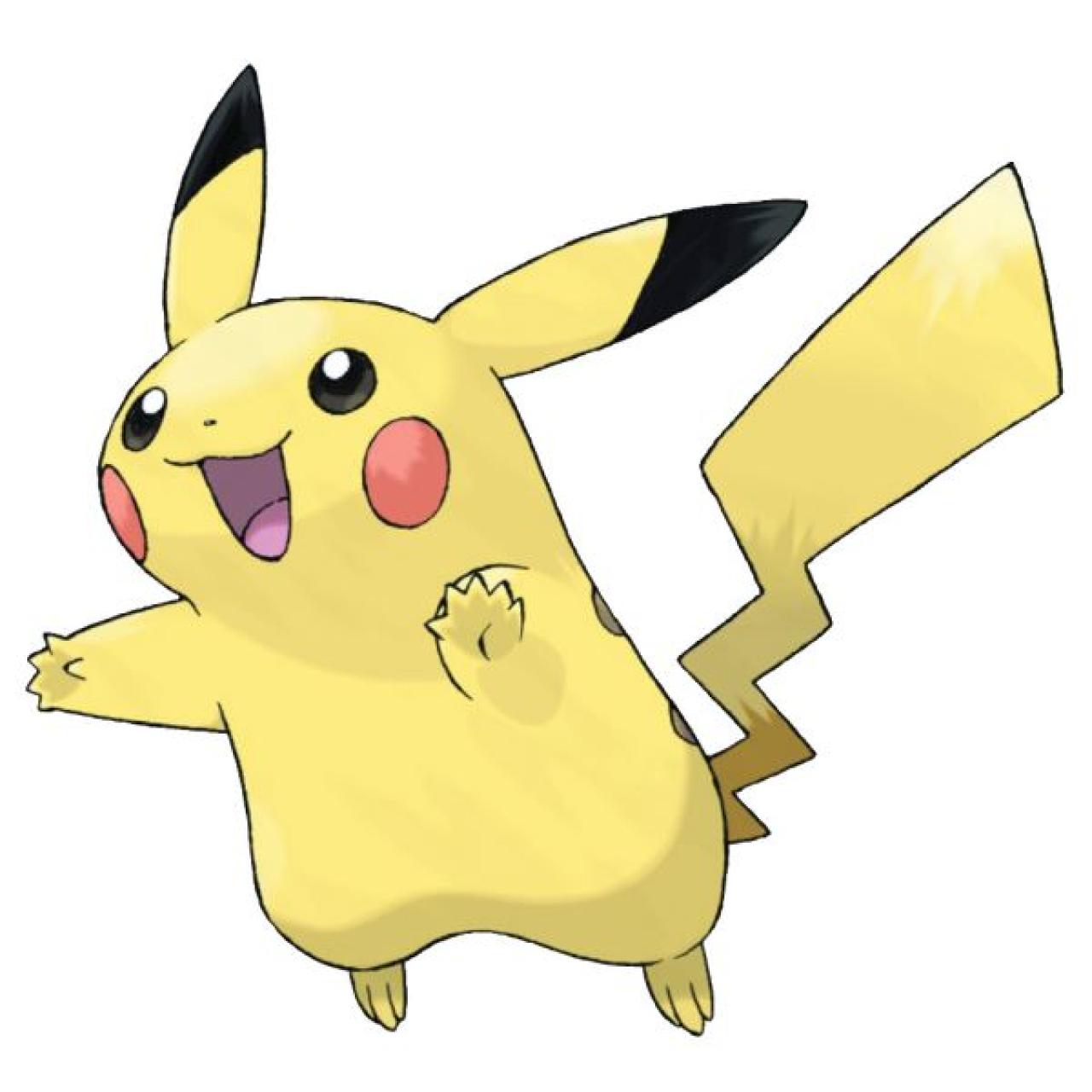 皮卡丘真实比例图