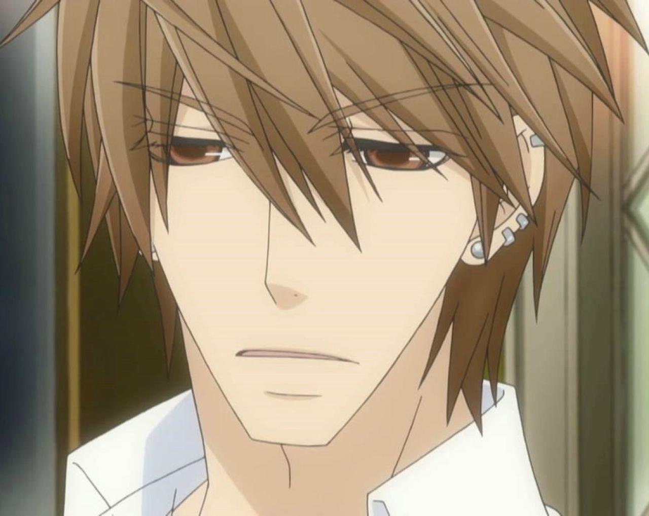 雪名皇打着耳钉的脸部头像