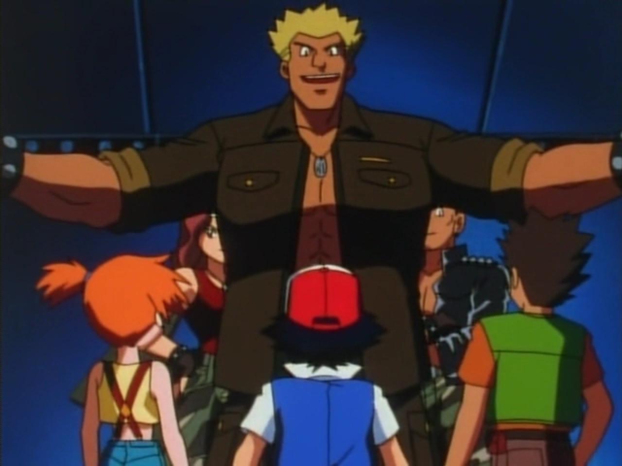 《神奇宝贝》中枯叶市道馆训练师马志士