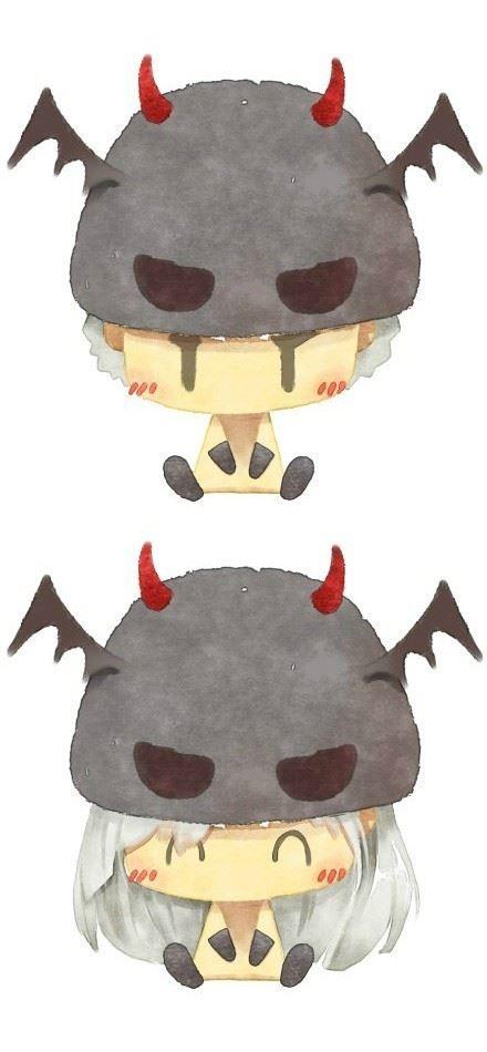 小恶魔情侣头像