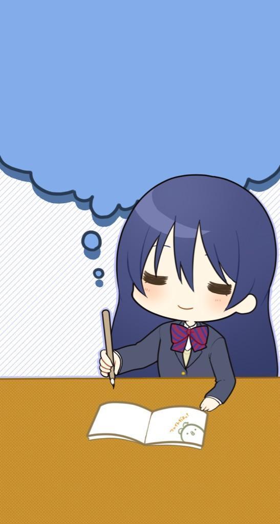 LoveLive!园田海未手机锁屏壁纸