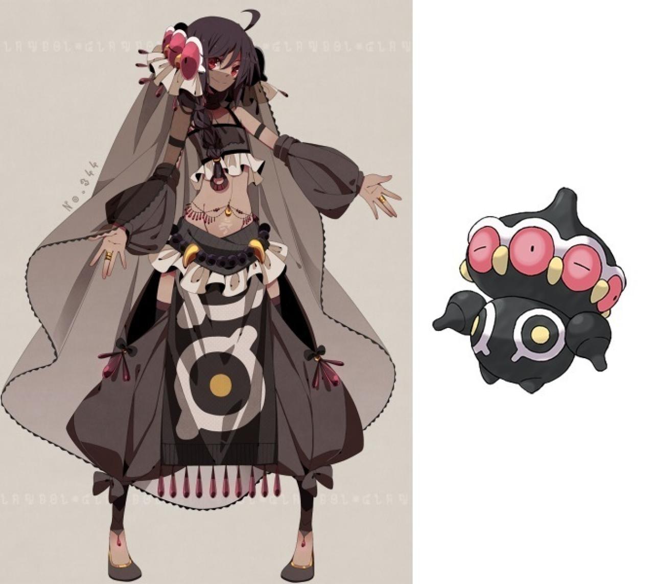 念力土偶萌娘形象