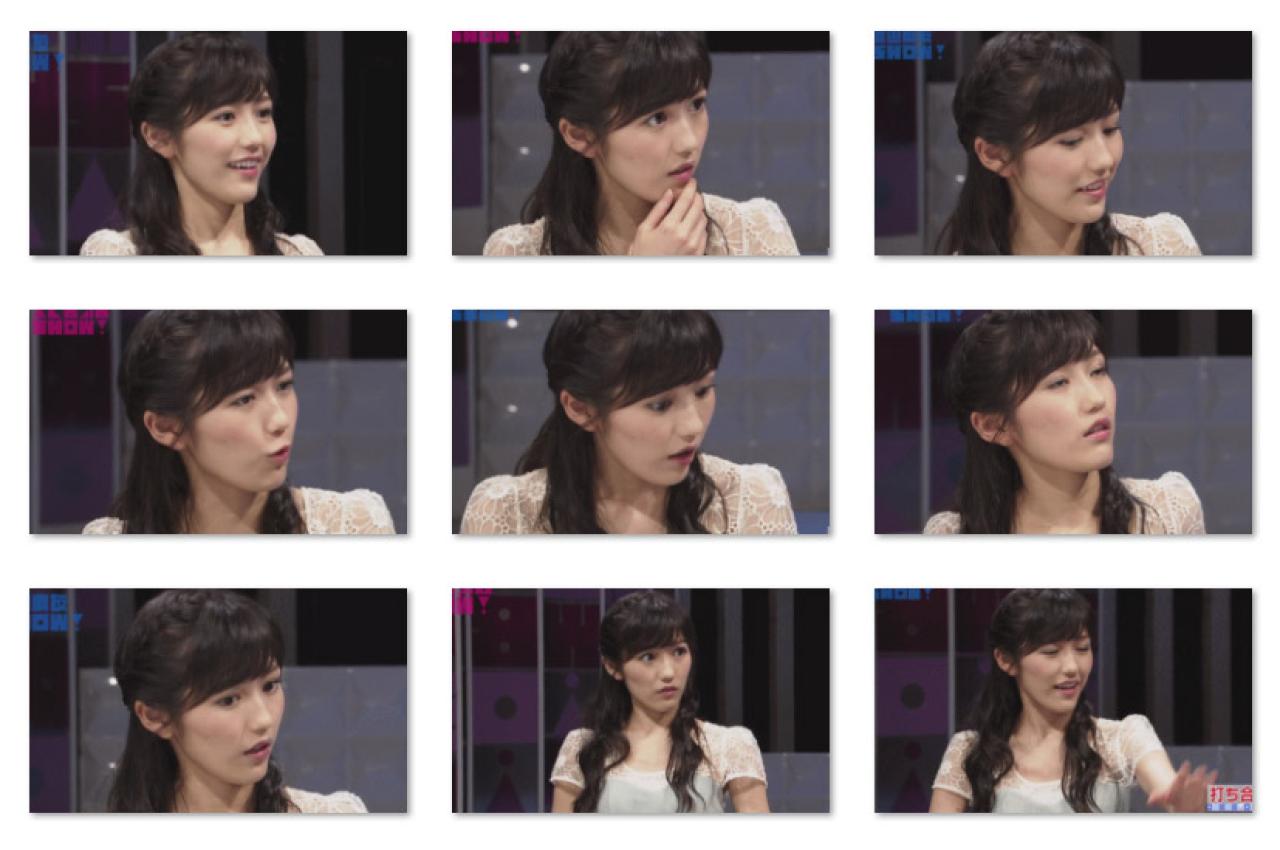 渡边麻友日前接受采访时萌系动态表情 预览图