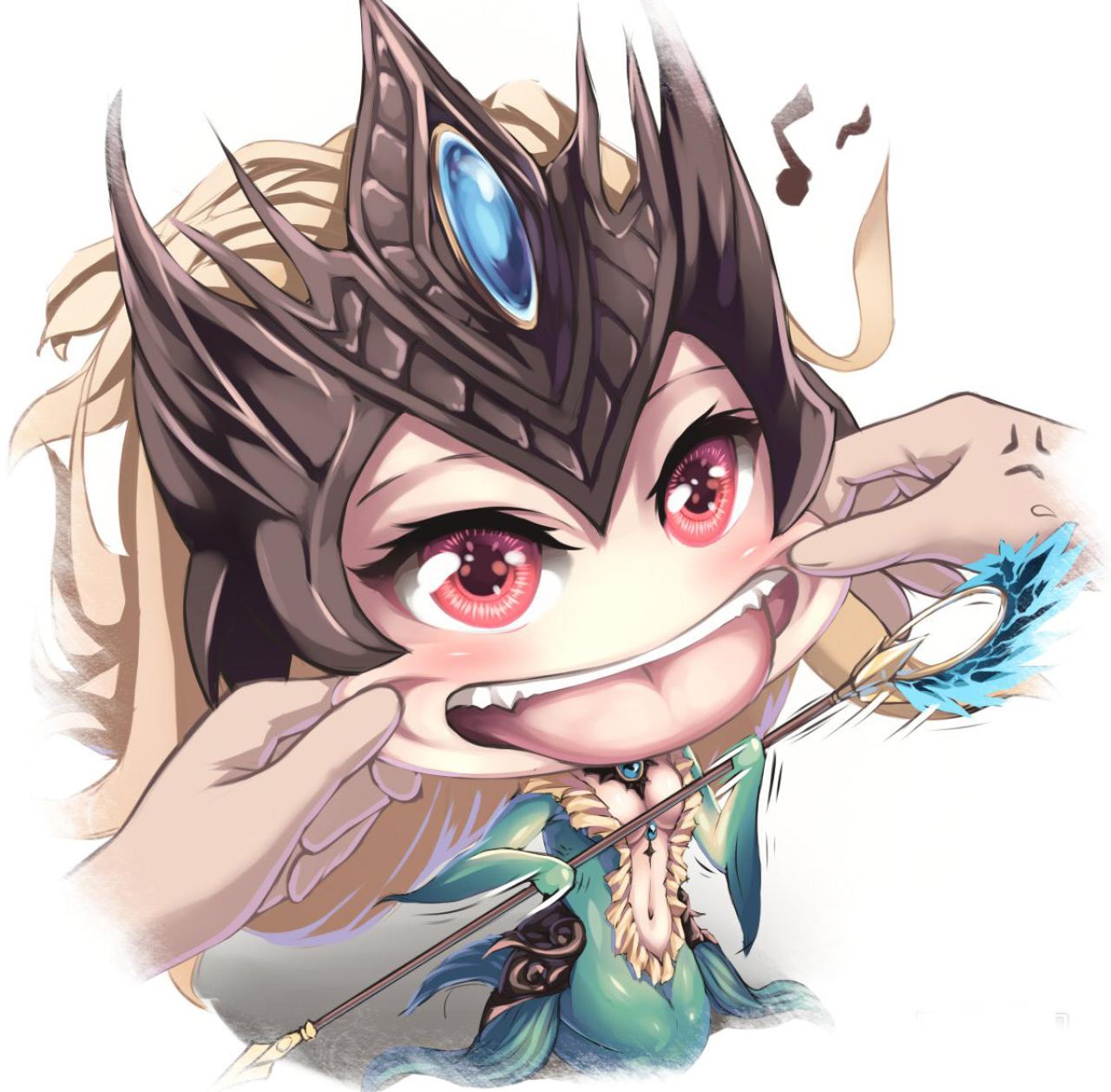 娜美 Nami捏脸吐舌头像