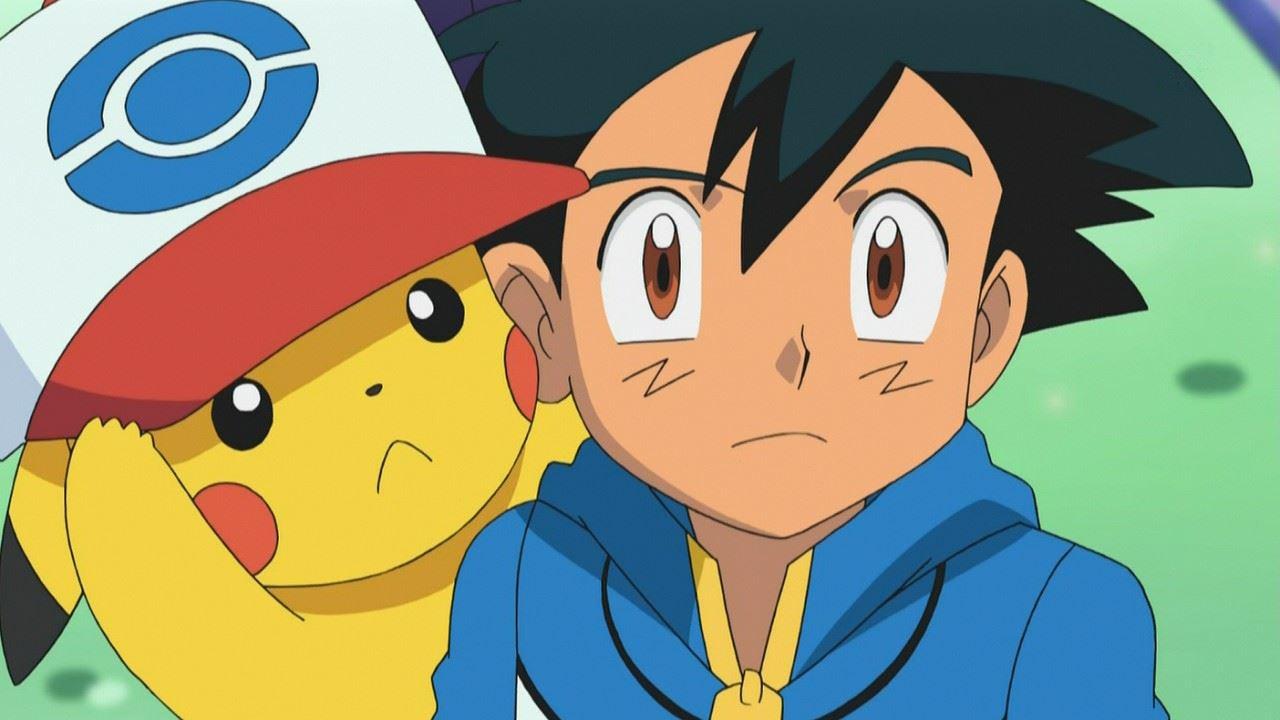 皮卡丘戴着小智的帽子