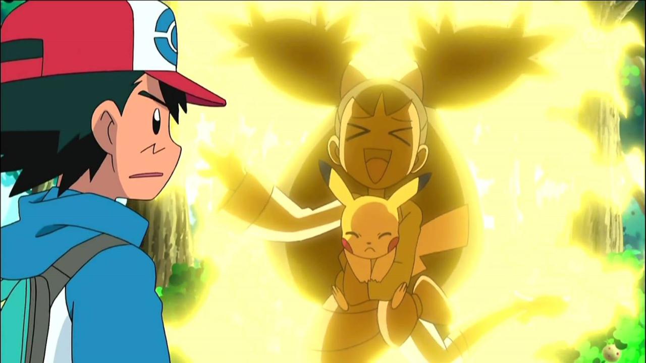 艾莉丝被皮卡丘电击