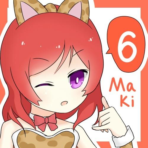 西木野真姬（Nishikino Maki）眨眼请电话我萌头像