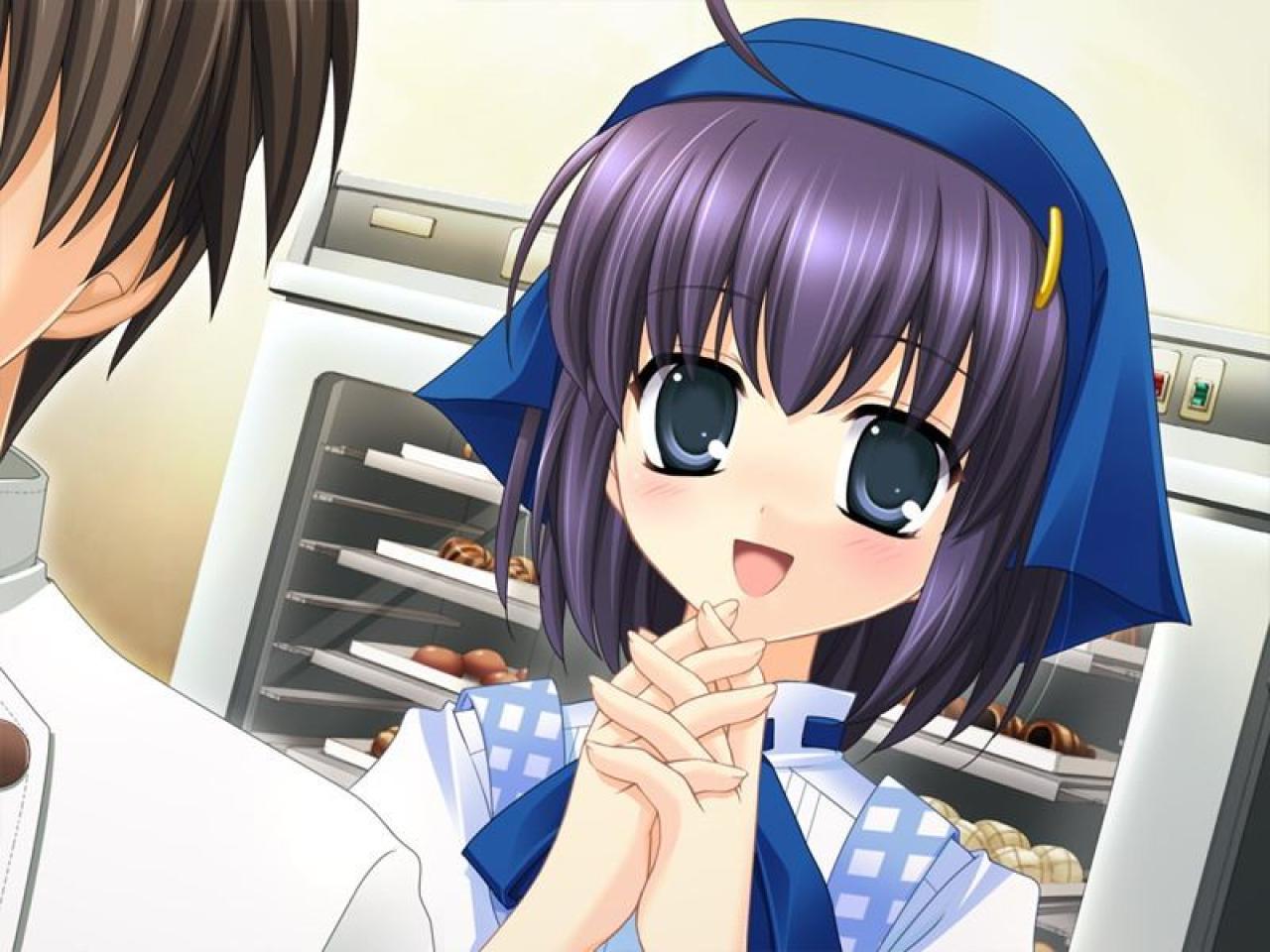 岛仓叶月在面包店招呼男主