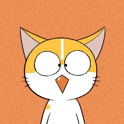 猫咪斗鸡眼头像