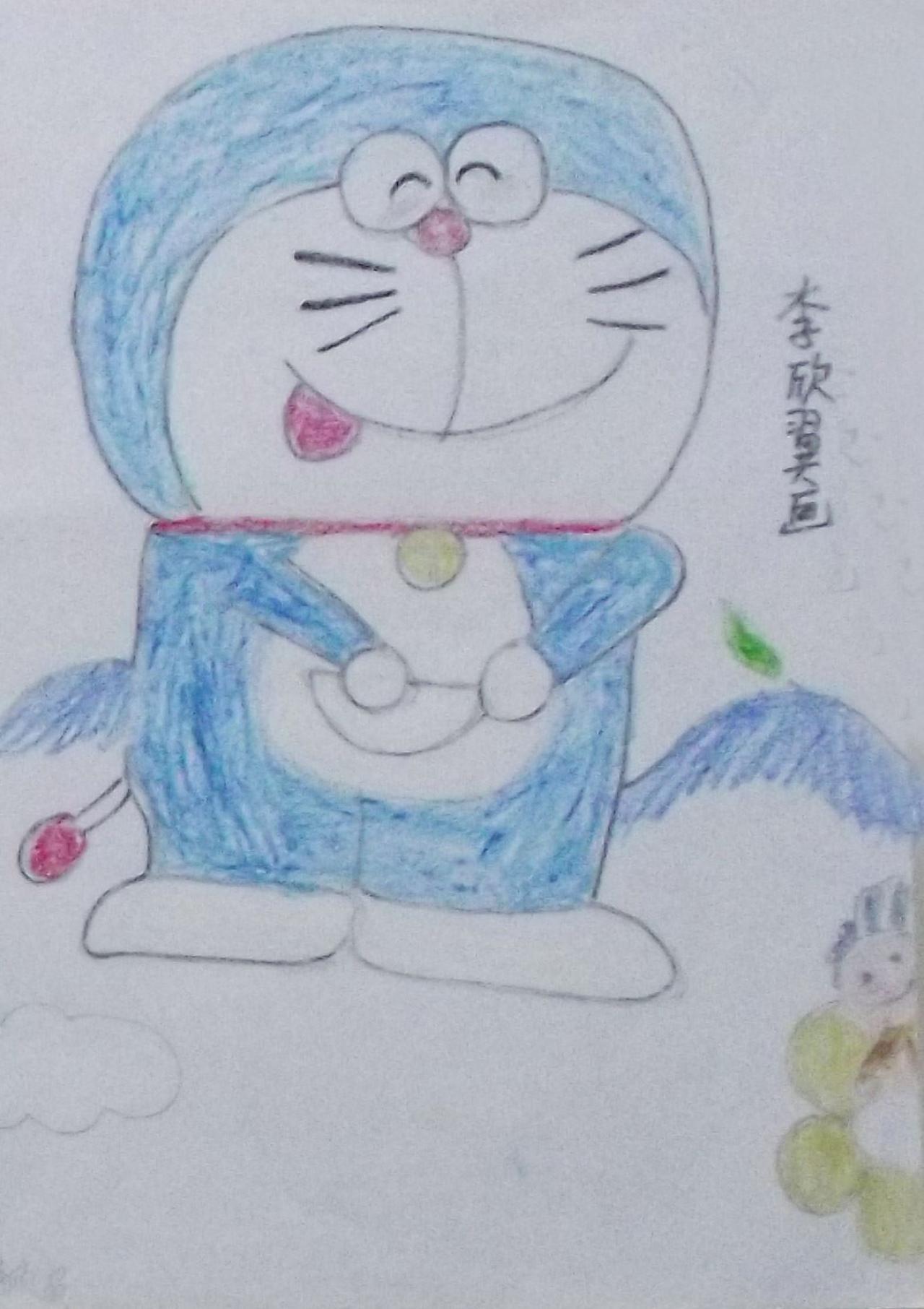 哆啦A梦 李欣翼画