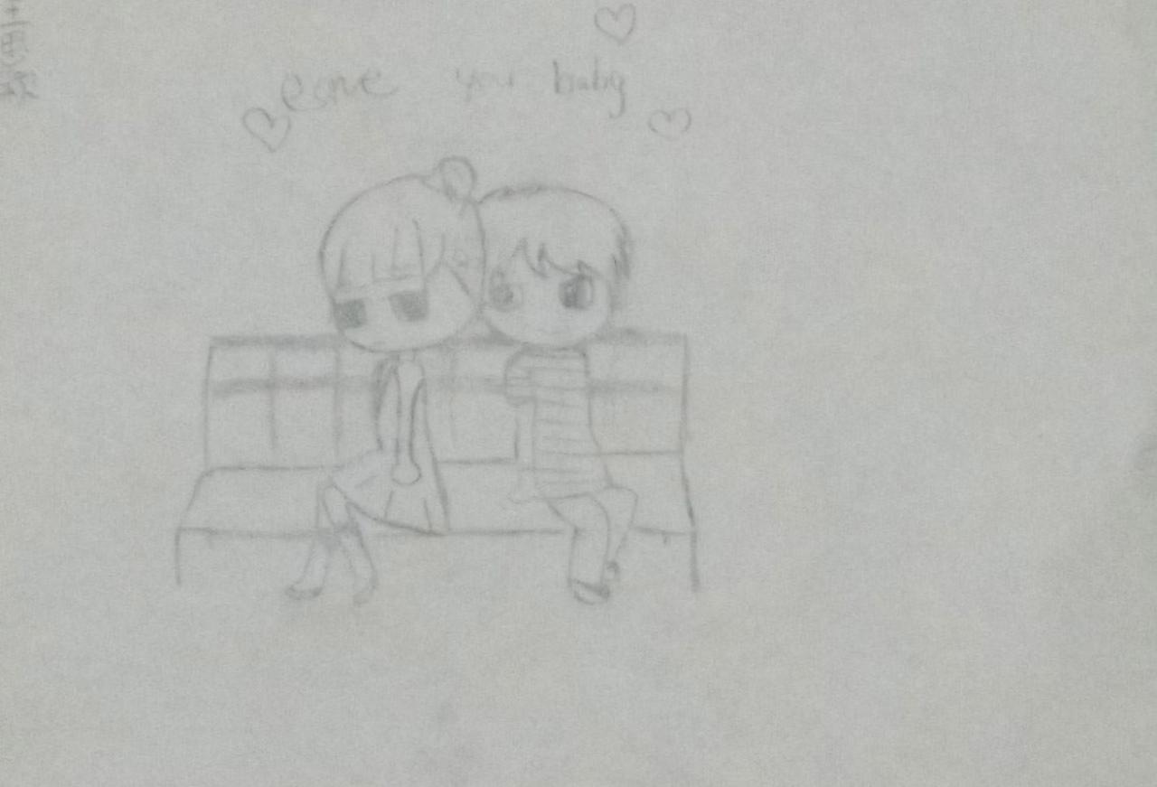 love you baby 王思颖画
