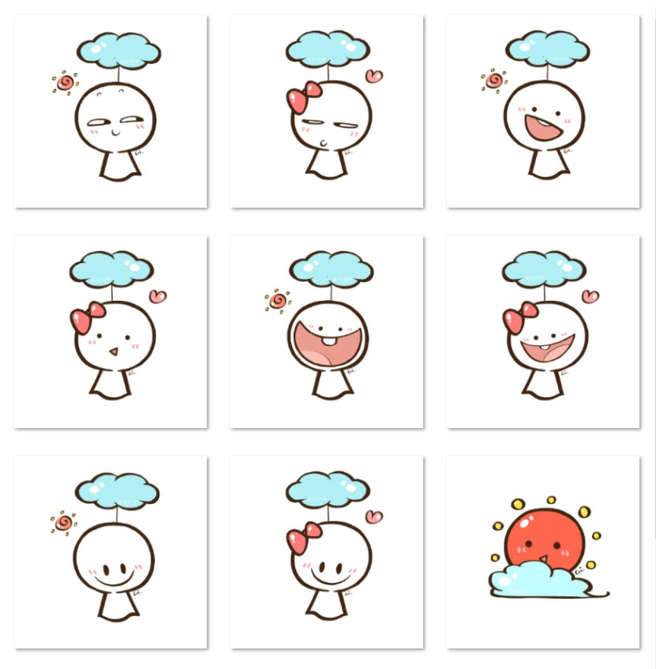 沈珂伊晴天娃娃情侣头像 预览图