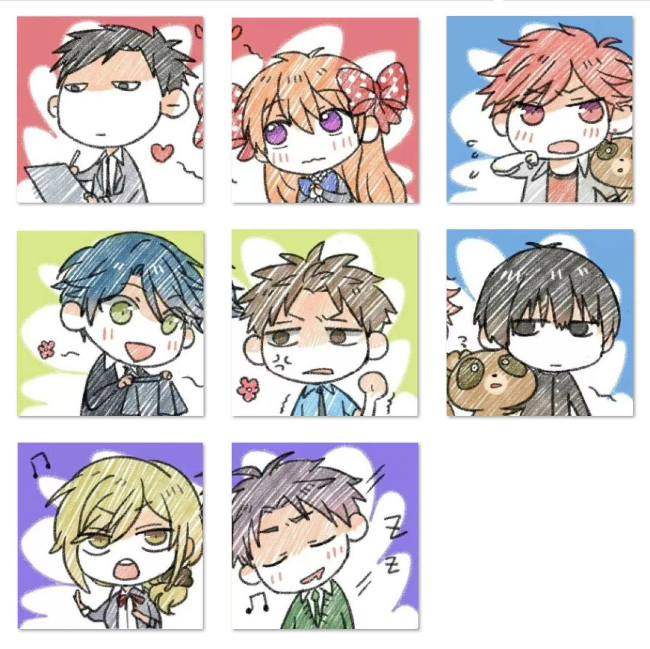 月刊少女野崎同学手绘情侣头像 预览图