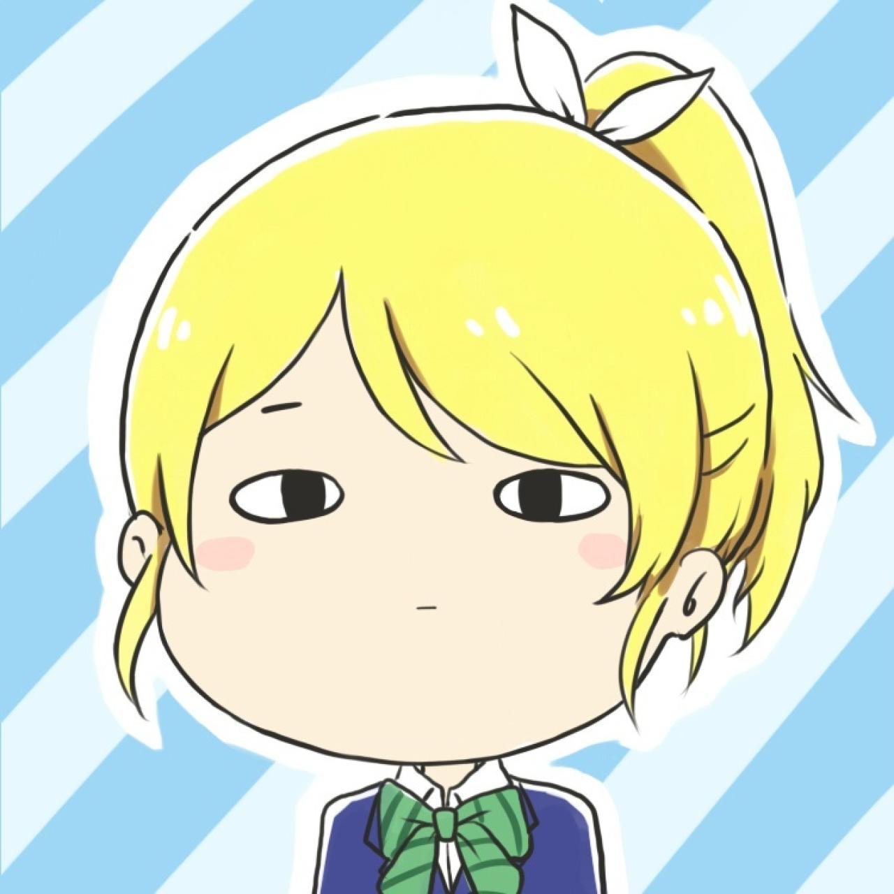 绚濑绘里呆萌头像