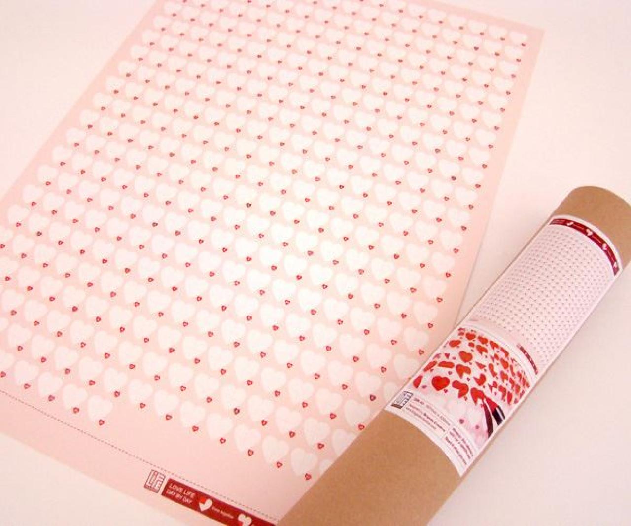 爱情日历填涂卡