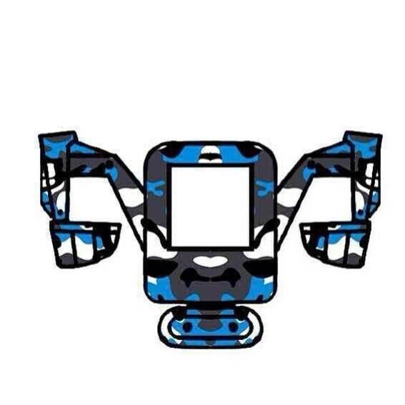 海军迷彩款挖掘机头像