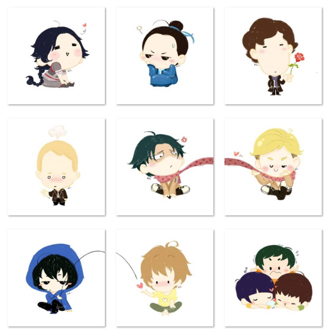 沈珂伊基友Q版头像 预览图