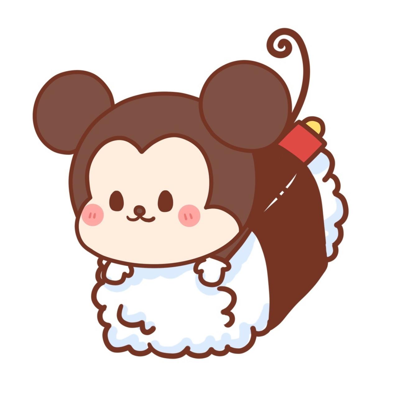 《米老鼠》米奇寿司头像