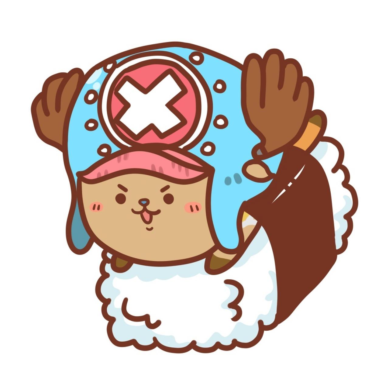 《航海王》（海贼王）托尼托尼·乔巴寿司头像