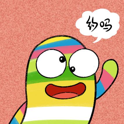 2014南京青奥会吉祥物砳砳斗鸡眼头像