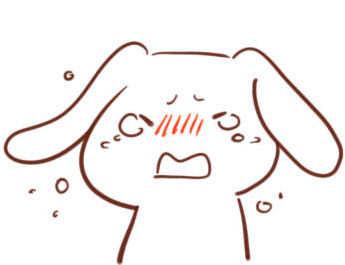 小兔子羞涩得红着脸头像