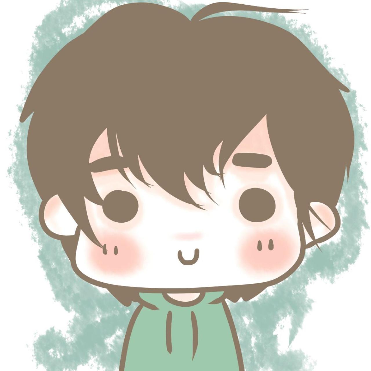 情侣男用：沐浴清风吹起刘海儿嘟嘴的牛轰轰男友头像