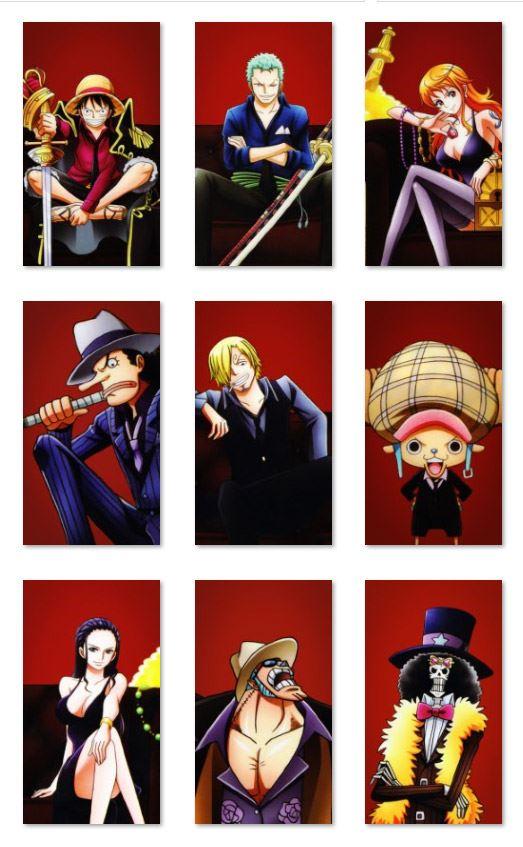 海贼王十五周年土豪海贼团锁屏壁纸 预览图