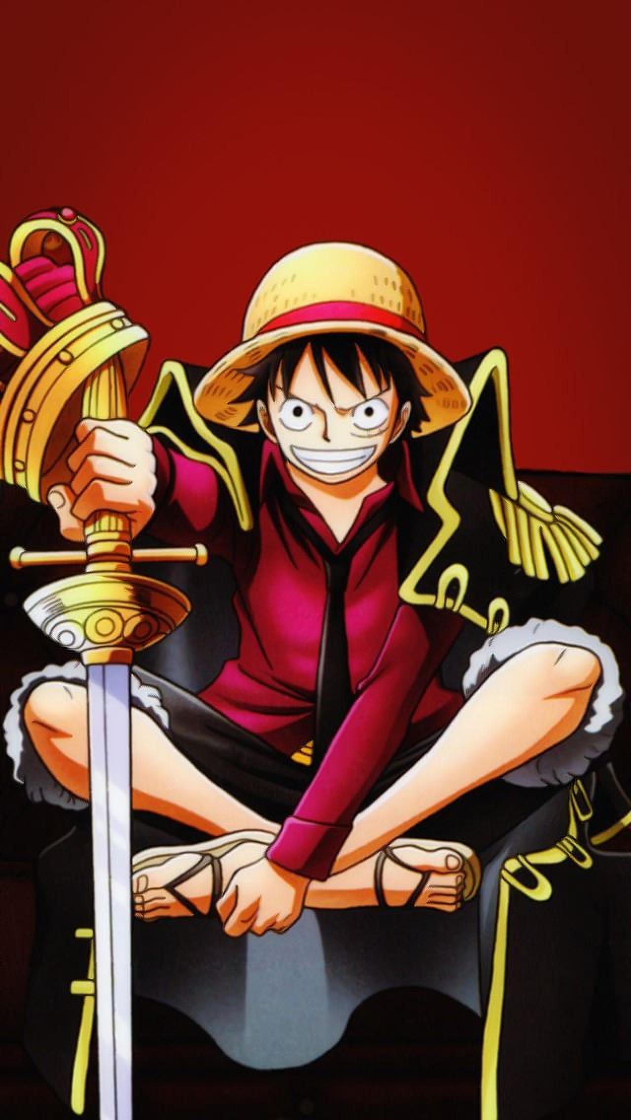 蒙奇·D·路飞锁屏壁纸