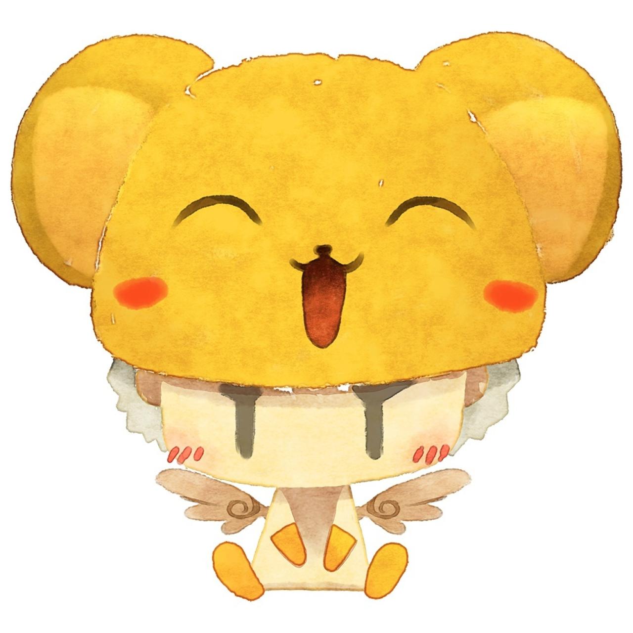 情侣头像男用：阿渣戴着小可帽子大头头像