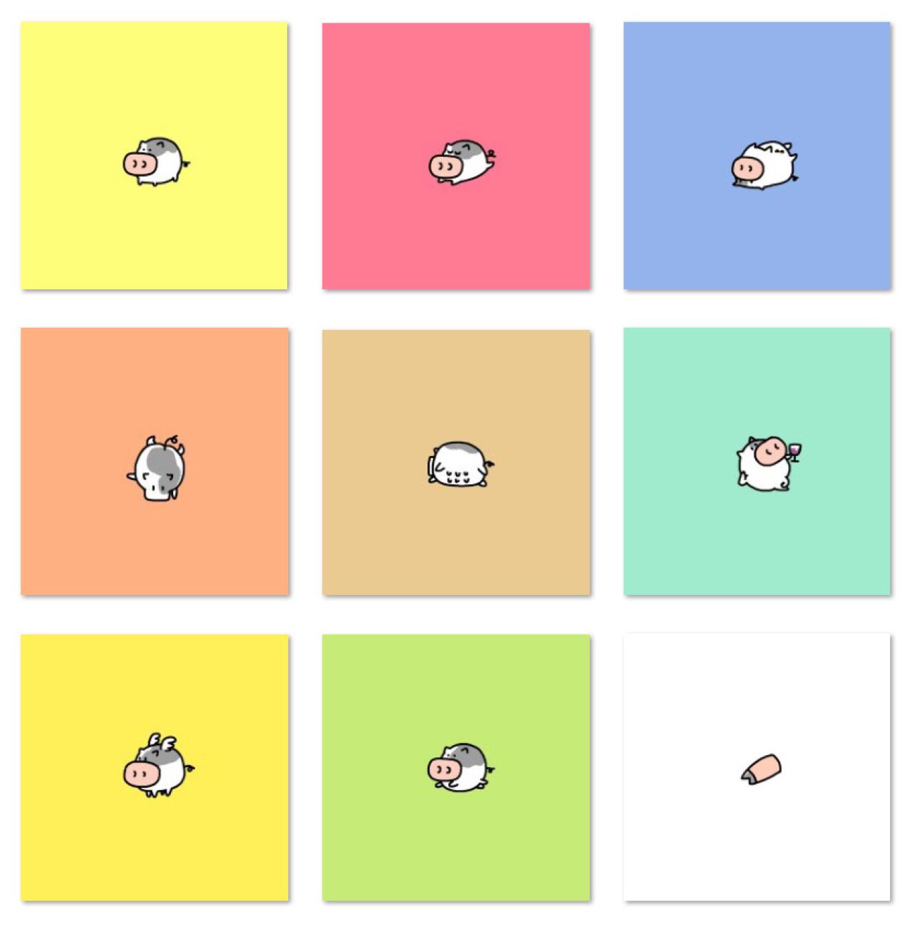 大绵羊BOBO小花猪和猪蹄小头像 预览图