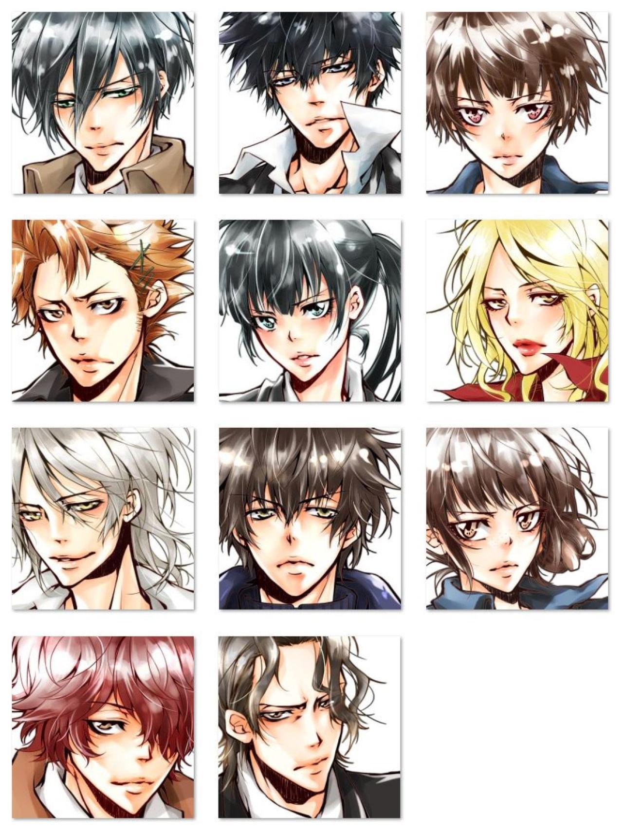 Rin心理测量者主要角色大尺寸头像 预览图