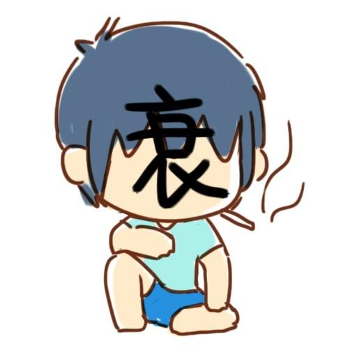 男生自黑头像：衰