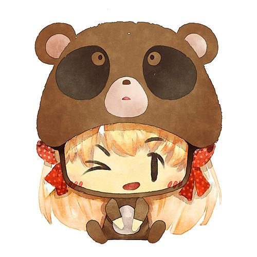 佐仓千代眨眼卖萌狸猫君头像