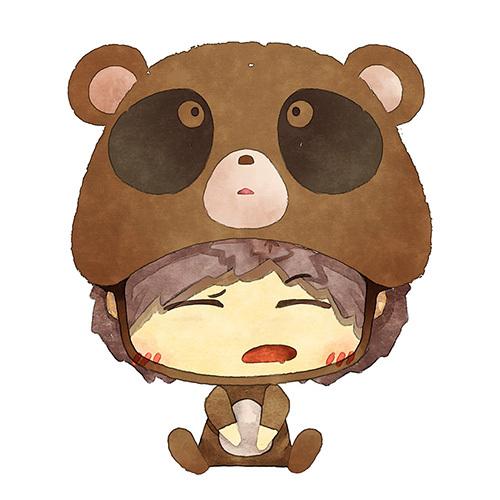 若松博隆流口水狸猫君头像