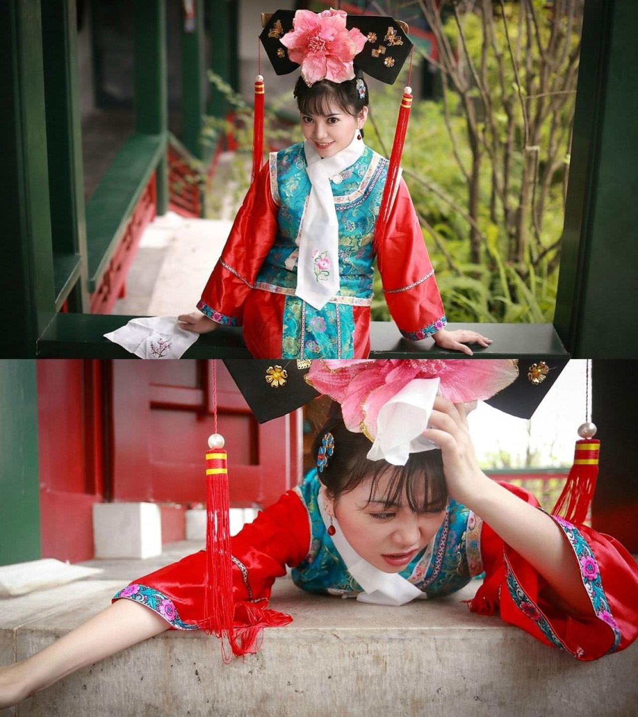 溟扮演还珠格格小燕子 预览图