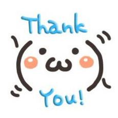 嘟嘴说谢谢颜文字表情