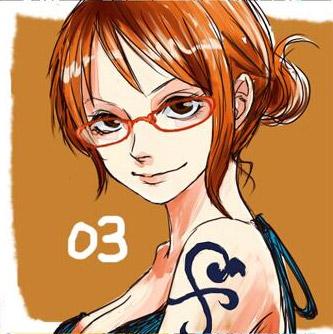 草帽海贼团航海士娜美头像